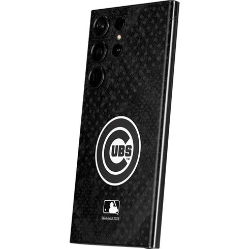 MLB Chicago Cubs Dark Wash Galaxy S23 Ultra Skin