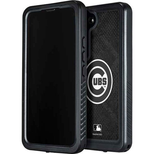 MLB Chicago Cubs Dark Wash Galaxy S23 Waterproof Case