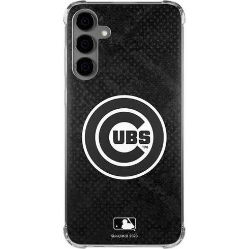 MLB Chicago Cubs Dark Wash Galaxy S24 Plus Clear Case