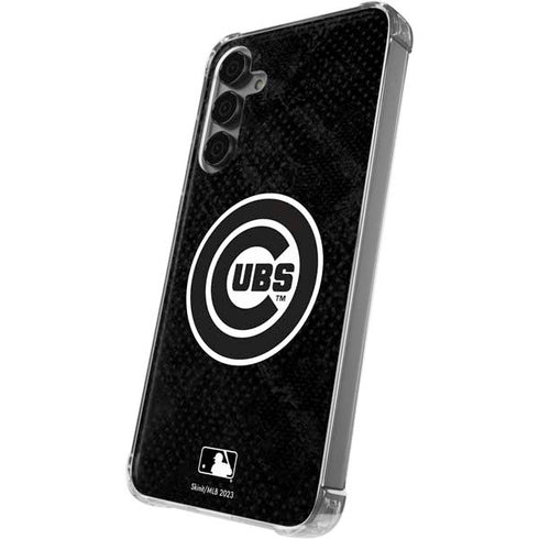 MLB Chicago Cubs Dark Wash Galaxy S24 Plus Clear Case