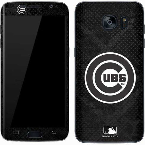 MLB Chicago Cubs Dark Wash Galaxy S7 Skin