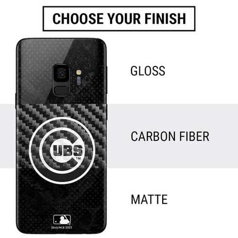 MLB Chicago Cubs Dark Wash Galaxy S9 Skin