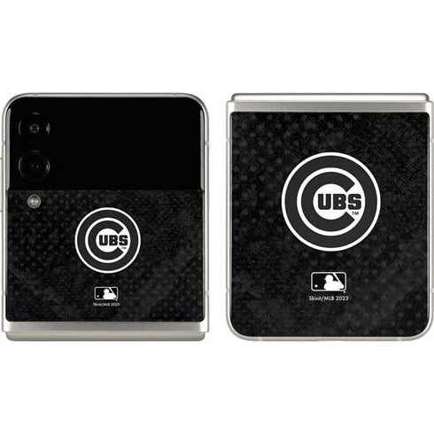 MLB Chicago Cubs Dark Wash Galaxy Z Flip3 5G Skin