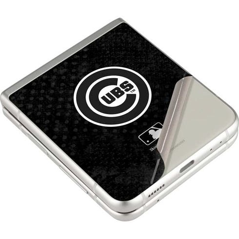 MLB Chicago Cubs Dark Wash Galaxy Z Flip4 5G Skin