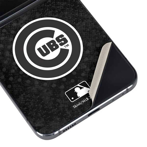 MLB Chicago Cubs Dark Wash Galaxy Z Flip5 5G Skin