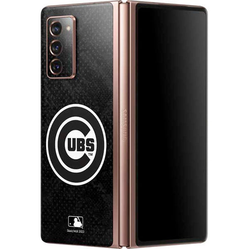MLB Chicago Cubs Dark Wash Galaxy Z Fold2 5G Skin