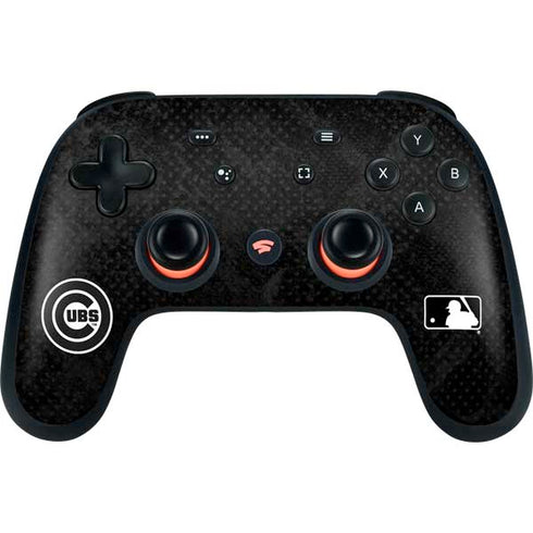 MLB Chicago Cubs Dark Wash Google Stadia Controller Skin