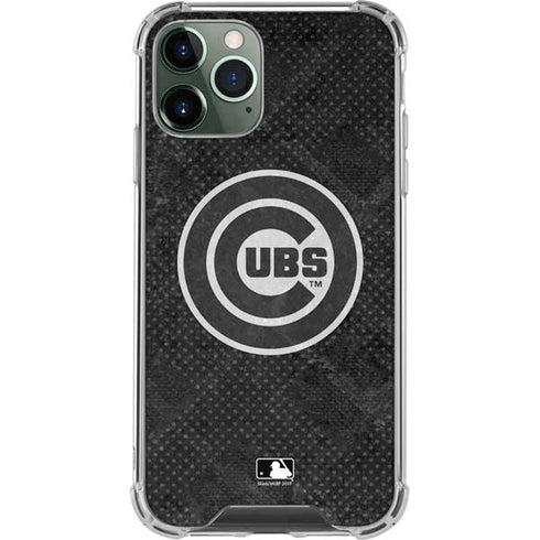 MLB Chicago Cubs Dark Wash iPhone 11 Pro Max Clear Case