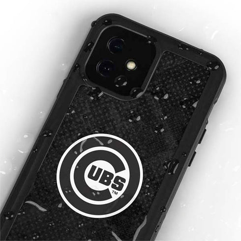MLB Chicago Cubs Dark Wash iPhone 12 Mini Waterproof Case