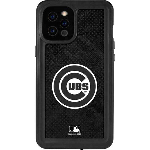 MLB Chicago Cubs Dark Wash iPhone 12 Pro Max Waterproof Case