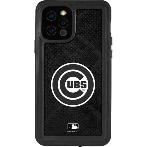MLB Chicago Cubs Dark Wash iPhone 12 Pro Waterproof Case