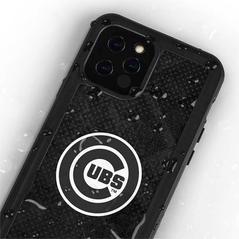 MLB Chicago Cubs Dark Wash iPhone 12 Pro Waterproof Case