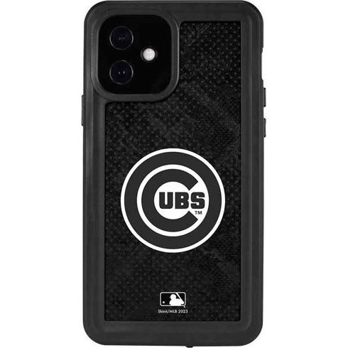 MLB Chicago Cubs Dark Wash iPhone 12 Waterproof Case