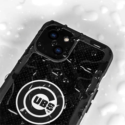 MLB Chicago Cubs Dark Wash iPhone 13 Mini Waterproof Case