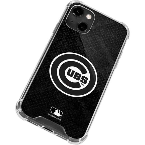 MLB Chicago Cubs Dark Wash iPhone 14 Clear Case