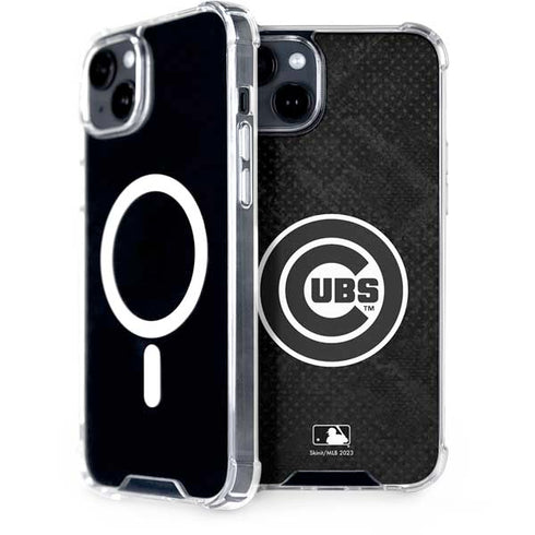 MLB Chicago Cubs Dark Wash iPhone 15 Plus MagSafe Case