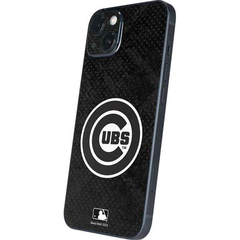MLB Chicago Cubs Dark Wash iPhone 15 Plus Skin