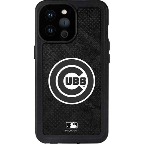 MLB Chicago Cubs Dark Wash iPhone 14 Pro Max Waterproof Case