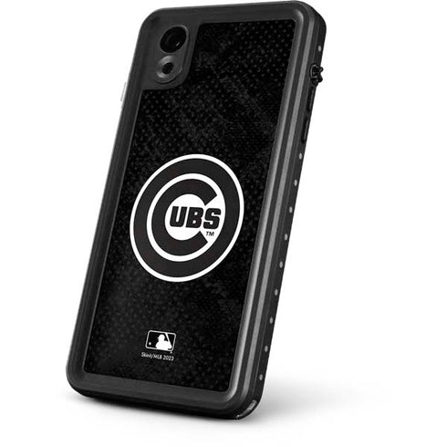 MLB Chicago Cubs Dark Wash iPhone XR Waterproof Case