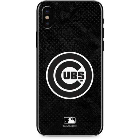 MLB Chicago Cubs Dark Wash iPhone XS Max Skin