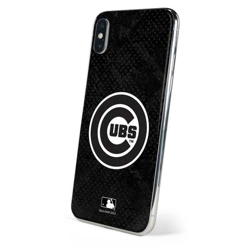 MLB Chicago Cubs Dark Wash iPhone XS Skin