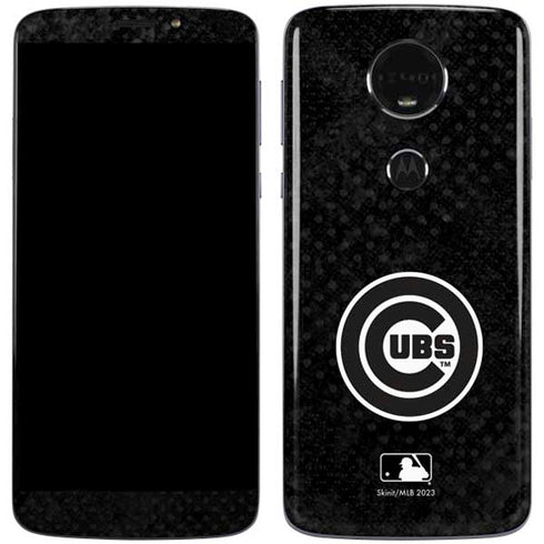 MLB Chicago Cubs Dark Wash Moto E5 Plus Skin