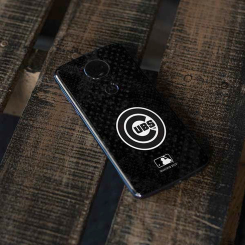 MLB Chicago Cubs Dark Wash Moto E5 Plus Skin