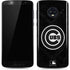 MLB Chicago Cubs Dark Wash Moto G6 Skin
