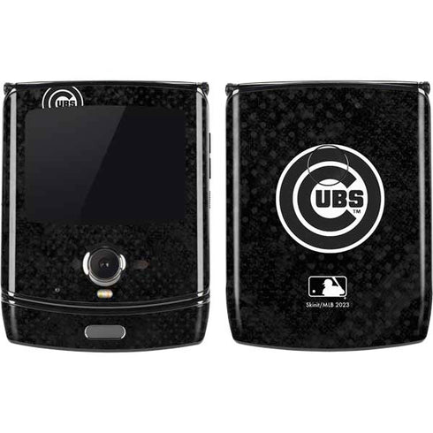 MLB Chicago Cubs Dark Wash Motorola RAZR Skin