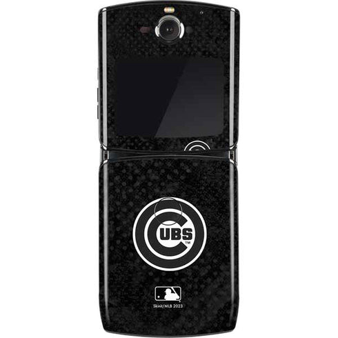 MLB Chicago Cubs Dark Wash Motorola RAZR Skin