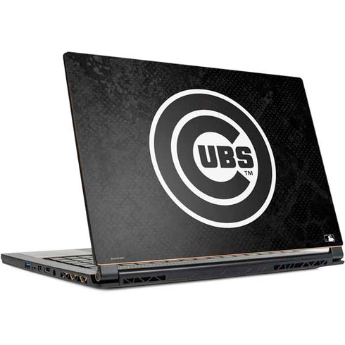 MLB Chicago Cubs Dark Wash MSI GS65 Stealth Laptop Skin