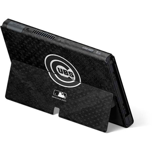 MLB Chicago Cubs Dark Wash Nintendo Switch OLED (2021) Skin