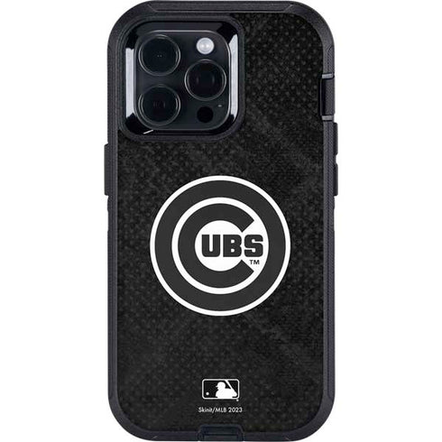 MLB Chicago Cubs Dark Wash Otterbox Defender iPhone Skin