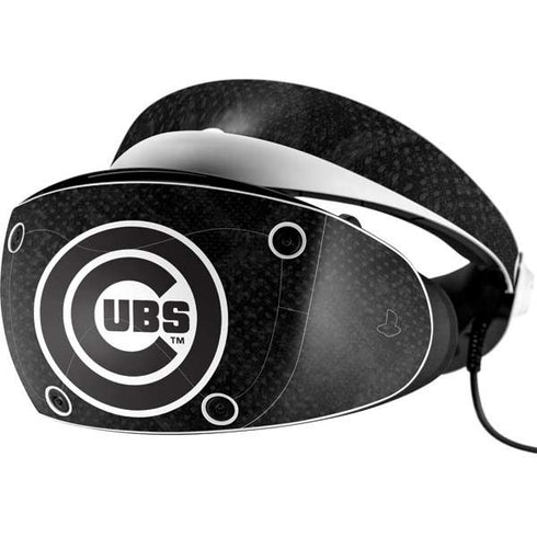 MLB Chicago Cubs Dark Wash PlayStation VR2 Skin