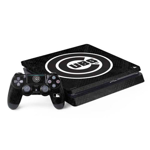 MLB Chicago Cubs Dark Wash PS4 Slim Bundle Skin