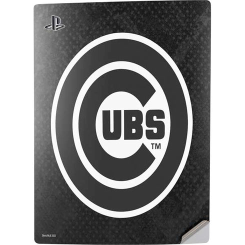 MLB Chicago Cubs Dark Wash PS5 Digital Edition Console Skin