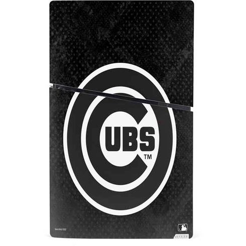 MLB Chicago Cubs Dark Wash PS5 Slim Digital Edition Bundle Skin