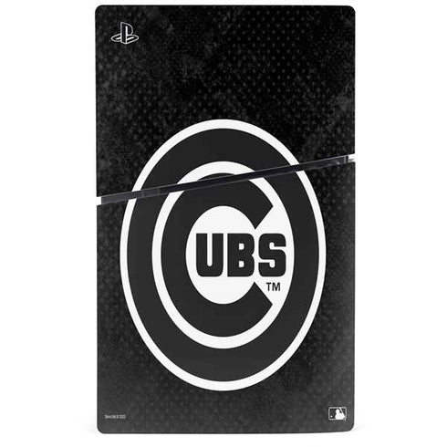 MLB Chicago Cubs Dark Wash PS5 Slim Digital Edition Console Skin