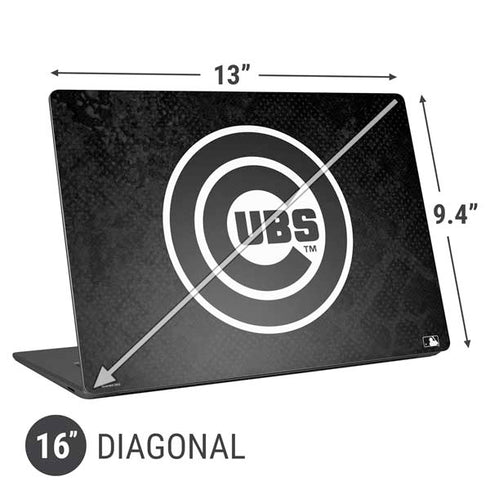MLB Chicago Cubs Dark Wash Universal Laptop 16in (13 x 9.4in) Skin