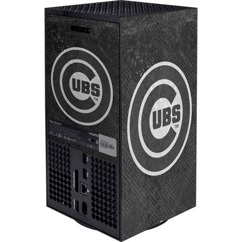MLB Chicago Cubs Dark Wash Xbox Series X Bundle Skin