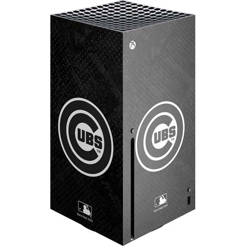 MLB Chicago Cubs Dark Wash Xbox Series X Console Skin