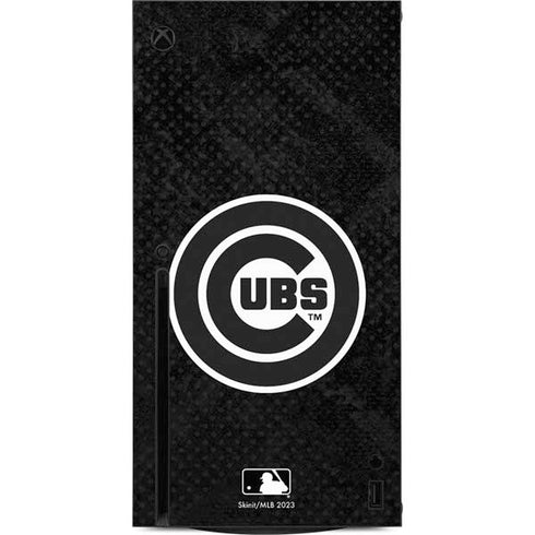 MLB Chicago Cubs Dark Wash Xbox Series X Console Skin