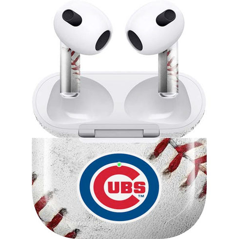 MLB Chicago Cubs Game Ball Apple AirPods (3rd Gen 2021) Skin