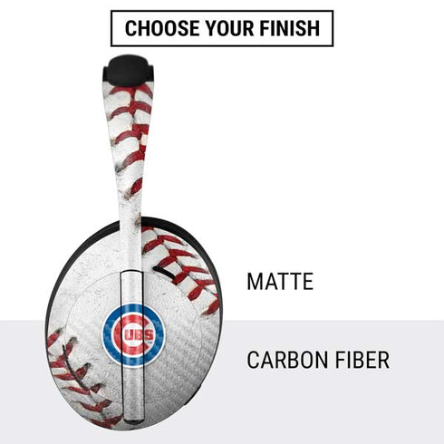 MLB Chicago Cubs Game Ball Bose Noise Cancelling Headphones 700 Skin