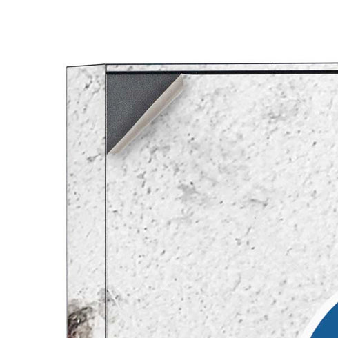 MLB Chicago Cubs Game Ball Corsair 4000D Tempered Glass Mid-Tower ATX Case Skin