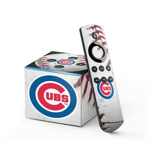 MLB Chicago Cubs Game Ball Fire TV Cube Skin