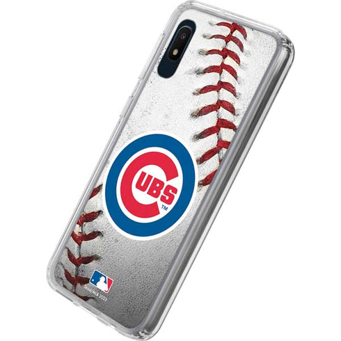 MLB Chicago Cubs Game Ball Galaxy A10e Clear Case