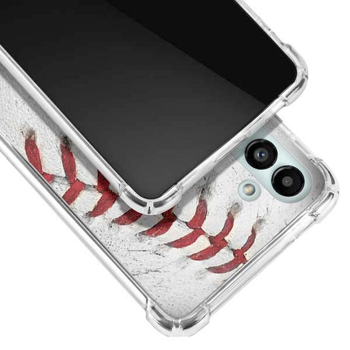 MLB Chicago Cubs Game Ball Galaxy A13 5G Clear Case