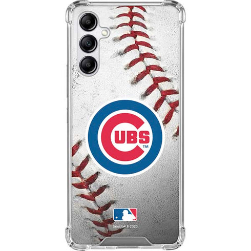 MLB Chicago Cubs Game Ball Galaxy A15 5G Clear Case