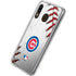 MLB Chicago Cubs Game Ball Galaxy A20 Clear Case